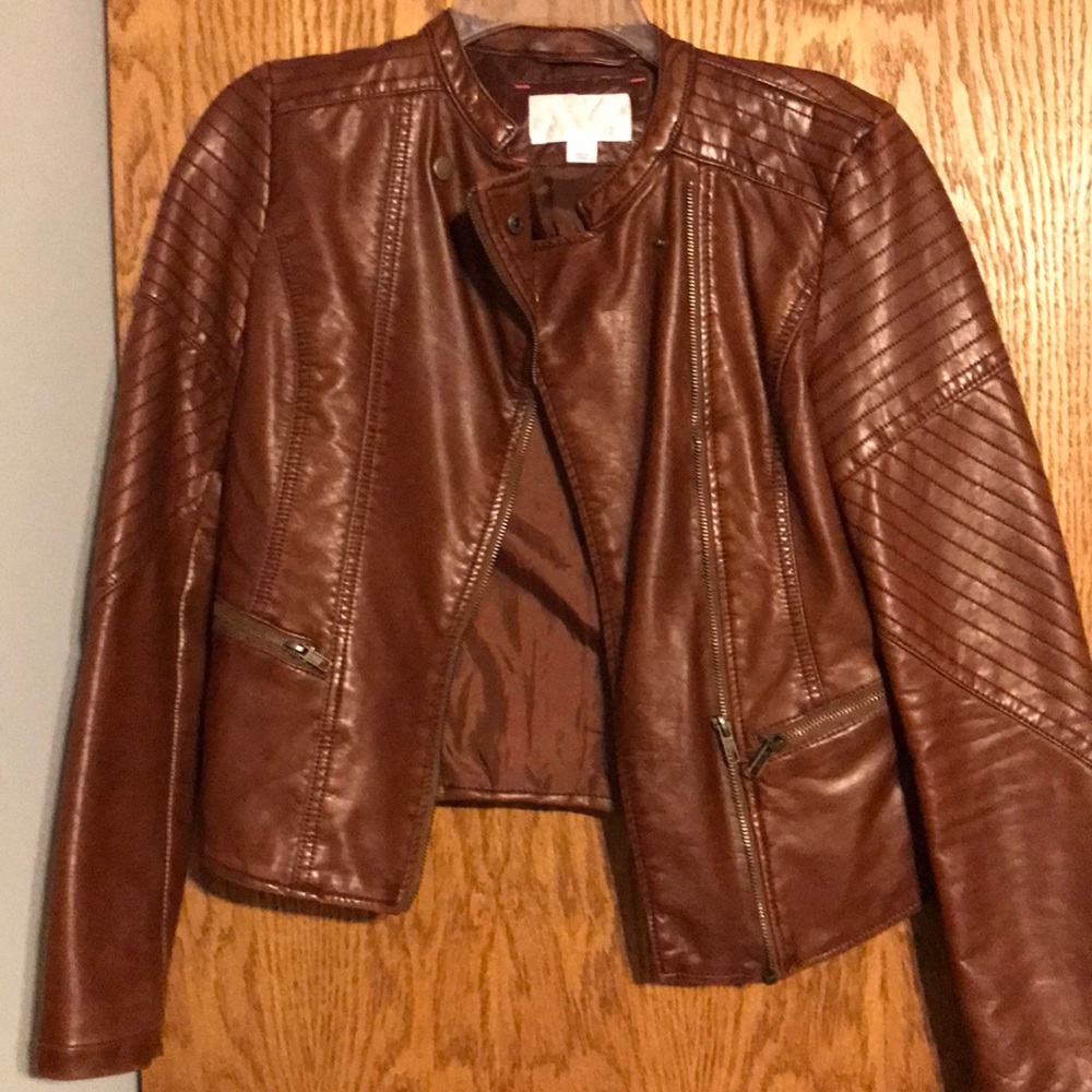 Leather jacket